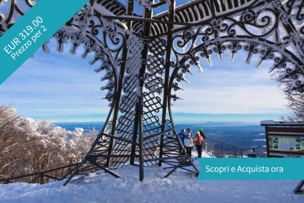 Una mattina tra faggete fresche e sentieri antichi vi accompagna fino alla vetta del Monte Amiata, dove il panorama abbraccia tutta la Toscana. Dopo lescursione, un pranzo per due vi aspetta per assap...